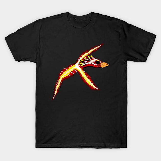 Fire Bird T-Shirt by Eric03091978